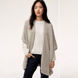 Aritzia Community Ionic Cape sweater